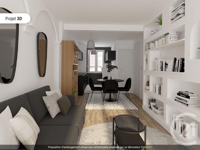 Appartement F2 à vendre - 2 pièces - 39.03 m2 - CLAMART - 92 - ILE-DE-FRANCE - Century 21 Expertys